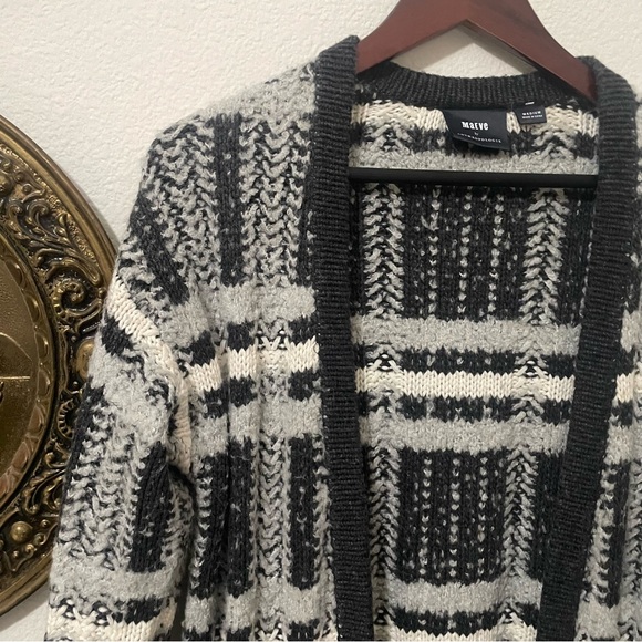 Maeve Wool Blend Long Cardigan - Picture 2 of 8